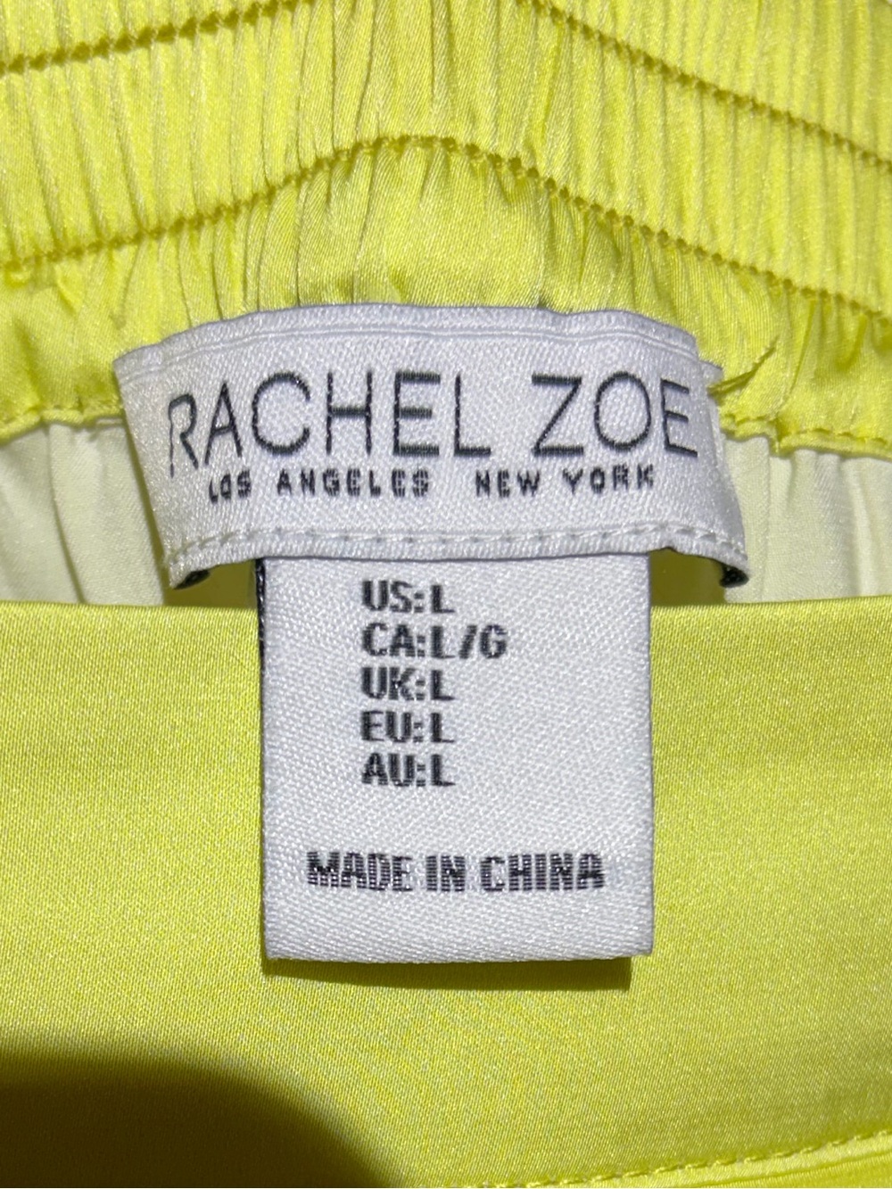 NWOT Tropical Ombre Faux Wrap Skirt with Palm Print Birder Motif. Size Large - Picture 3 of 4
